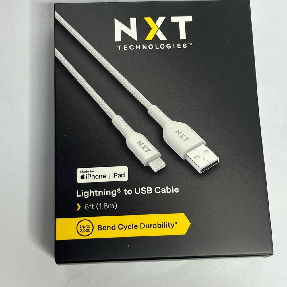 White Lightning to USB Cable